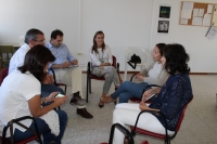 Reunión con la Asociación Española contra el Cáncer de La Roda.