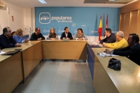 Reunión de la Comisión Provincial de Educación del Partido Popular.