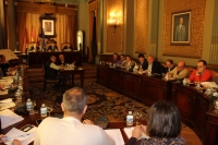 Pleno de la Diputación de Albacete.