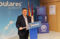 Juan Antonio Moreno, portavoz de Sanidad del PP-CLM. 