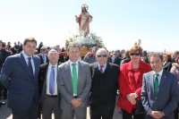 Procesión en Casas de Ves, fiestas en honor a la Virgen de la Encarnación.