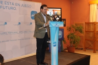 Francisco Núñez, cabeza de la candidatura por Albacete a las Cortes regionales.