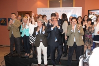 Presentación de la candidatura en Hellín.