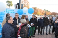 Mesa informativa del PP en Los Invasores.