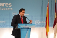 Francisco Núñez, viceportavoz del Grupo Parlamentario Popular.