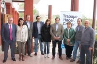 Reunión en con los candidatos del Partido Popular.