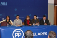 Cospedal, en la junta directiva provincial del PP de Albacete.