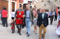Francisco Núñez y González Pons, en Almansa, durante el primer día de Fiestas Mayores.