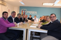 Reunión del comité de dirección, presidido por Paco Núñez.