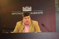 Antonio Serrano, portavoz del PP en la Diputación de Albacete.