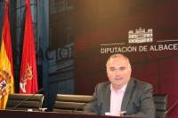 Constantino Berruga, en rueda de prensa.