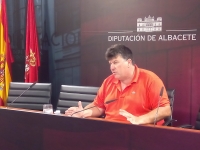 Antonio Serrano, portavoz del PP en la Diputación de Albacete.