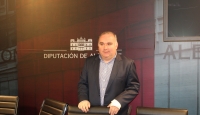 Constantino Berruga, en rueda de prensa.