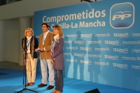 Carmen Bayod, Arturo Romaní y Ana Guarinos.