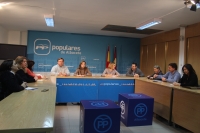 Reunión de la Comisión Provincial del PP de Sanidad.