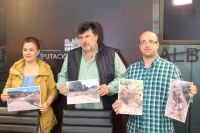 Antonio Serrano, junto a María del Carmen Álvarez y Luis Dionisio Pérez.