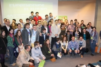 Clausura del congreso de NNGG con María Delicado como nueva presidenta.