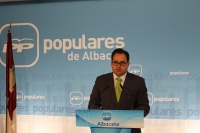 Francisco Núñez, en rueda de prensa.