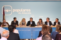 Junta directiva provincial del PP de Albacete.