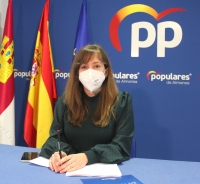 Tania Andicoberry, portavoz del Gobierno municipal de Almansa.