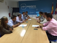 Comité de dirección del PP de Albacete.