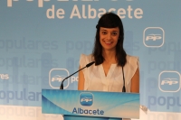 María Delicado, presidenta de NNGG.