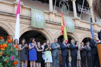 Inauguración en la Plaza de Villarrobledo.