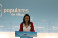 María Delicado, en la sede provincial.