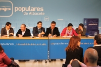 Junta directiva provincial del PP.