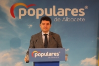 Francisco Navarro, portavoz adjunto del PP en la Diputación de Albacete.