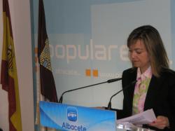 Inmaculada López, diputada regional del PP.