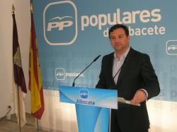 José Luis Teruel, en la sede provincial.