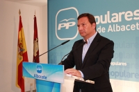 José Luis Teruel en rueda de prensa.