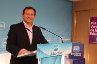 José Luis Teruel en rueda de prensa.