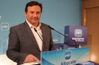 José Luis Teruel en rueda de prensa.