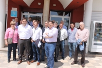 Reunión en Mahora con los candidatos de la comarca.