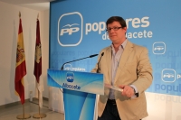 Max Monasor en rueda de prensa.