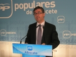 Marcial Marín, en la sede provincial del PP. 