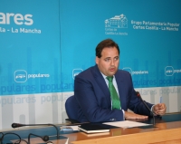 Francisco Núñez, viceportavoz del PP en las Cortes de Castilla-La Mancha.