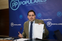 Núñez, durante la rueda de prensa.