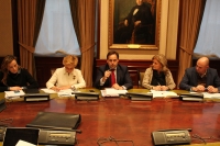 Reunión de Paco Núñez con los diputados nacionales del PP de CLM.