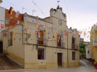 En la imagen, el Ayuntamiento de Paterna de Madera.