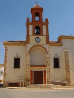 La iglesia de Pozohondo.