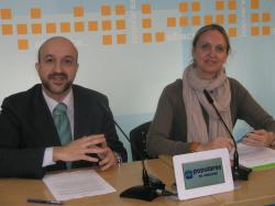 Juan Marcos Molina y Carmen Casero.