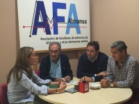 Reunión en AFA Almansa.