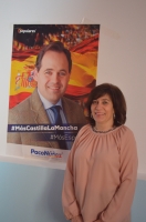 María del Carmen Martínez, candidata del PP para la Alcaldía de Tobarra.