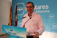 Vicente Aroca en rueda de prensa.