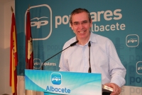 Vicente Aroca en rueda de prensa.