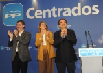 Cospedal, junto a Marcial Marín y Valentín Bueno.