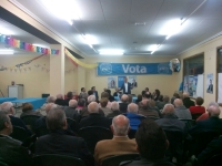 Encuentro de Marcial Marín con afiliados.